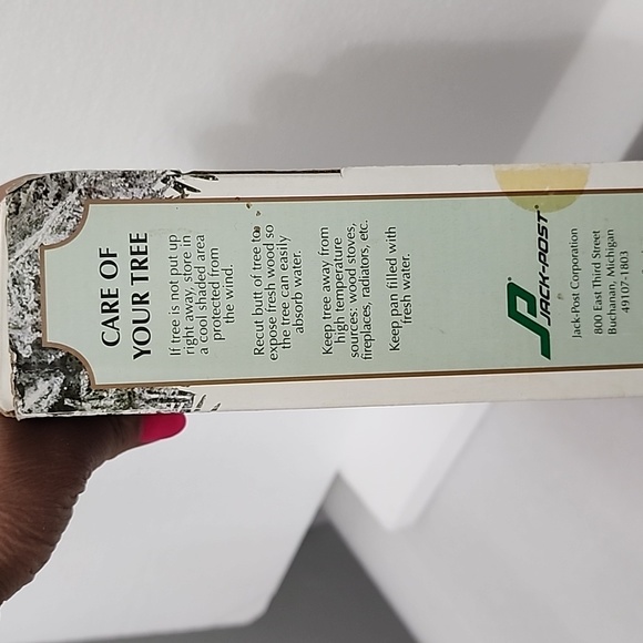 Jack Post Christmas Tree Stand New in Box - Picture 2 of 6